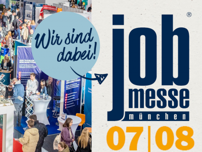 jobmesse münchen 2026: Wir sind dabei!