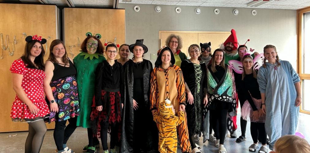 Fasching bei den Schlosskindern