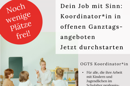 Job mit Sinn: Koordinator*in in offenen Ganztagsangeboten