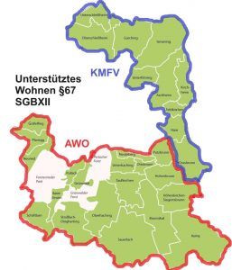 Karte Landkreis München 