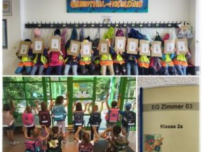 Wir sagen leise „Servus“: Die Vorschulkinder verabschieden sich