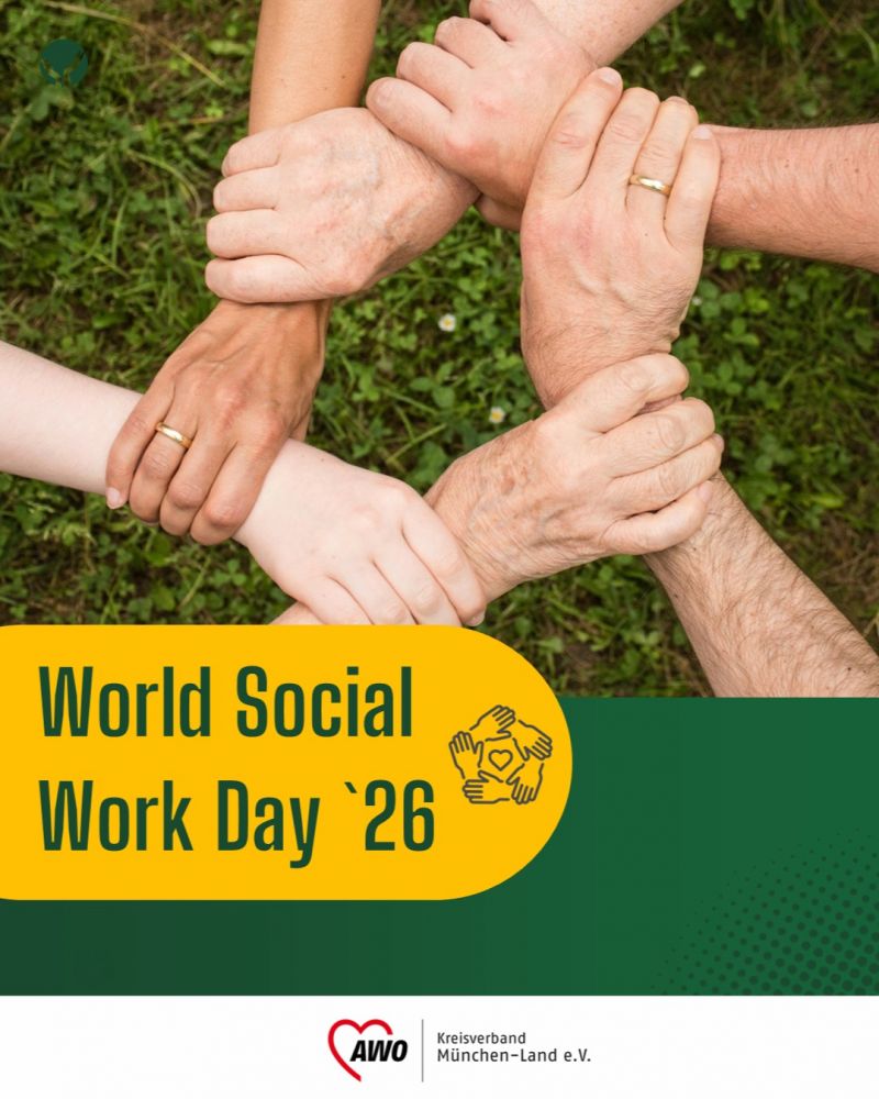 Symbolbild Hände World Social Work Day