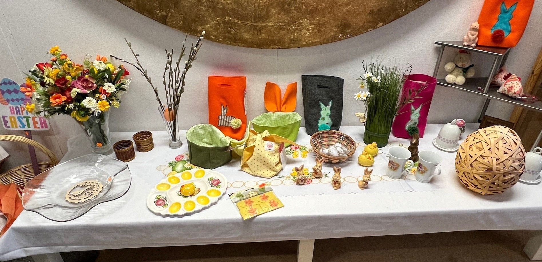 Osterdeko in Klawotte