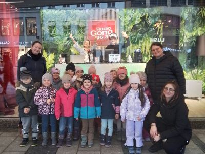 On Air im Schaufenster: Gänseliesl erobert Radio Gong 96.3!