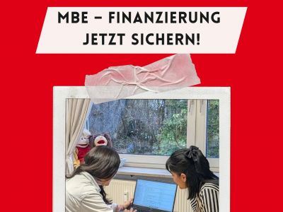 Aktionswoche MBE – Finanzierung jetzt sichern!