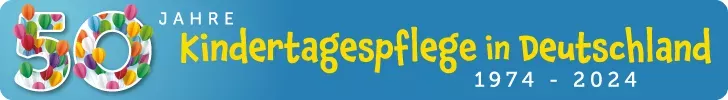 Logo 50 Jahre Kindertagespflege