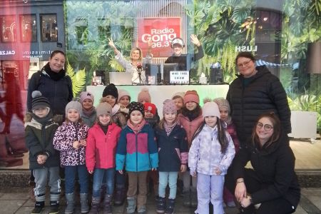 On Air im Schaufenster: Gänseliesl erobert Radio Gong 96.3!