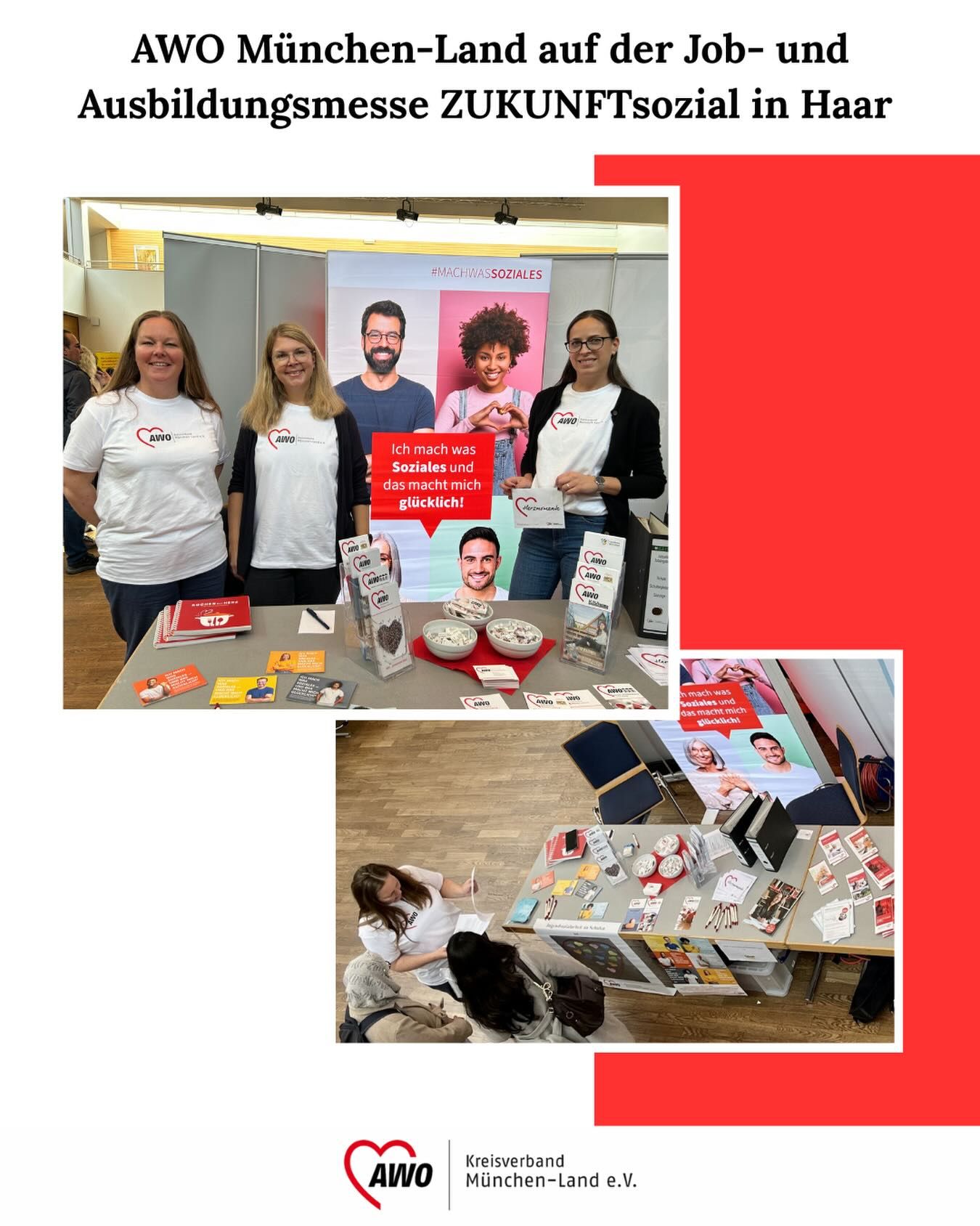 AWO-Team am Messestand