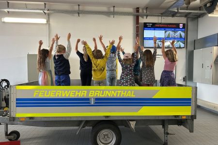 Vorschulabschied der Wurzelzwerge, ein Fest, das fast ins Wasser fiel