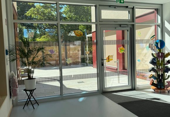 Eingangsbereich des Kinderhauses