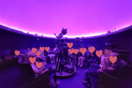 Neues von den Vorschulkindern: „Leuchte, leuchte kleiner Stern…“ – Ausflug in die Sternwarte