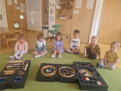 Dank Spende: Neue Instrumente für unsere Krippe