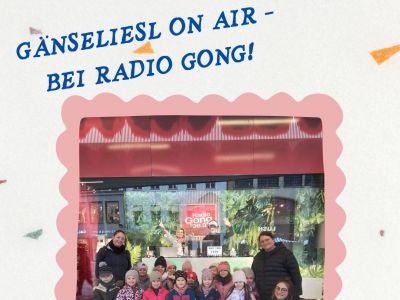 🎧✨ On Air im Schaufenster: Gänseliesl erobert Radio Gong 96.3!