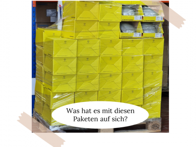 Geflüchtete freuen sich über gespendete Fahrradhelme