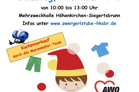 Von Eltern für Eltern: Der Frühjahrsbasar der Zwergerlstube