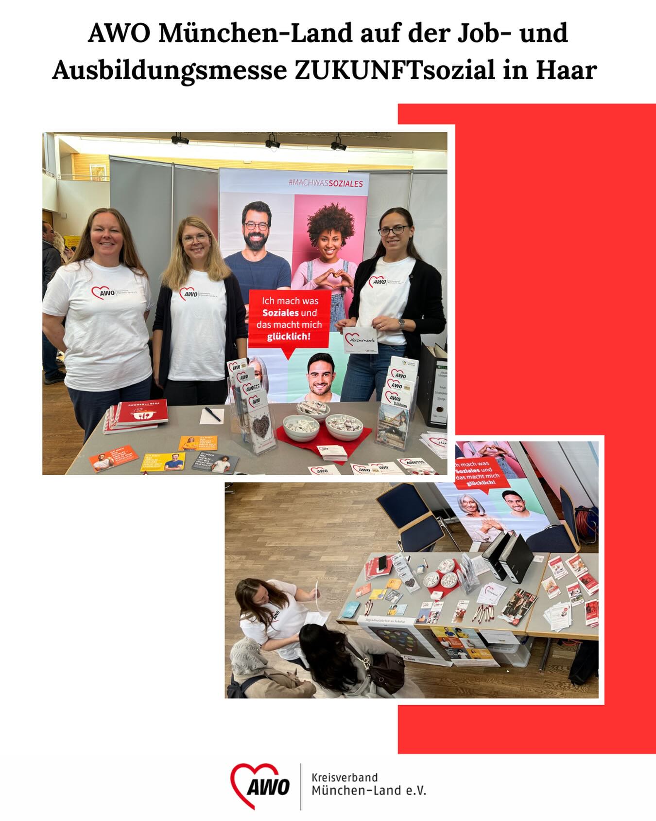 AWO-Team am Messestand