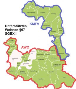 Karte Landkreis München 