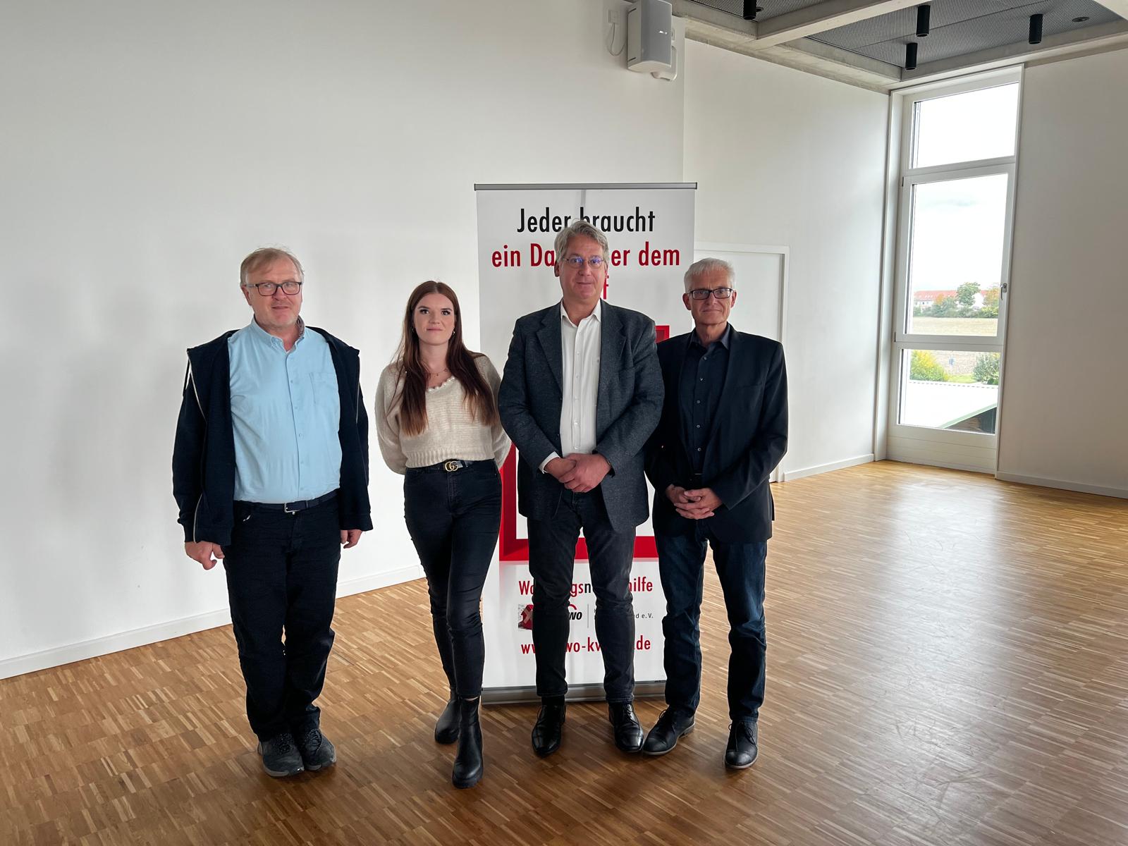 Gruppenfoto Fachaustausch Wohnungsnotfallhilfe Unterhaching