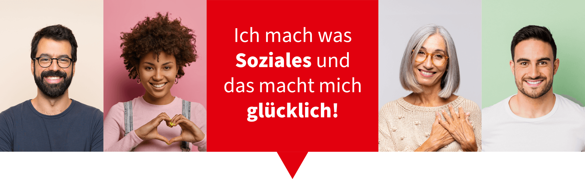 Ich mach was Soziales und das mach mich glücklich!