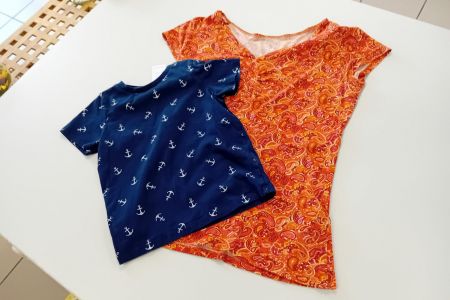 50 Prozent Rabatt auf T-Shirts und Röcke in der Klawotte Unterschleißheim