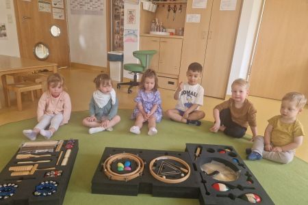 Dank Spende: Neue Instrumente für unsere Krippe