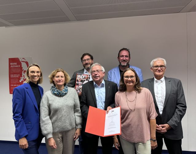 AWO Kreisverband München-Land ehrt Max Wagmann als Ehrenvorsitzenden