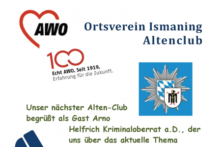 Altenclub mit Kriminaloberrat a.D.: Infos zu Betrügereien, Schockanrufen und Enkeltrick