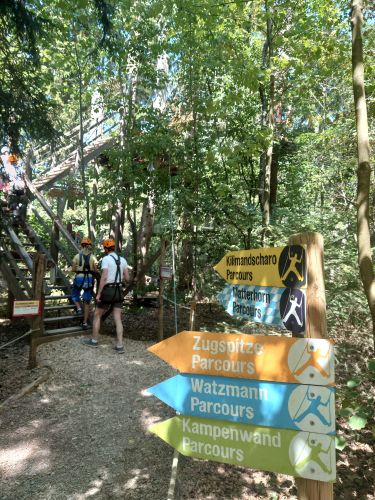 OV Garching: Hoch hinaus – Garchinger Jugendliche erobern den Kletterwald