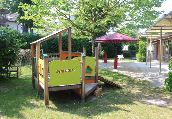 Garten der Kinderkrippe