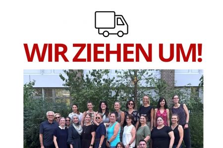 Wir ziehen um!
