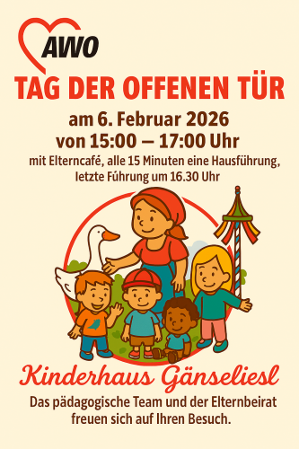 Tag der offenen Tür in der Gänseliesl am 6. Februar