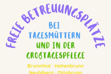 Freie Plätze in der Großtagespflege