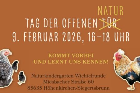Naturkindergarten Wichtelrunde: Tag der offenen Tür am 9. Februar