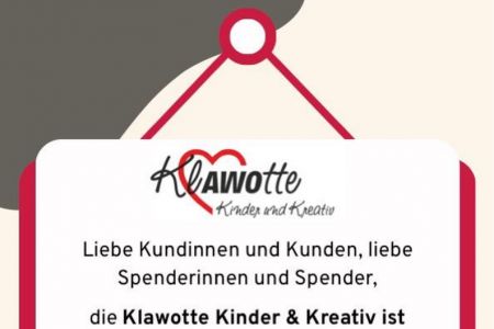 Klawotte Kinder & Kreativ ist dauerhaft geschlossen