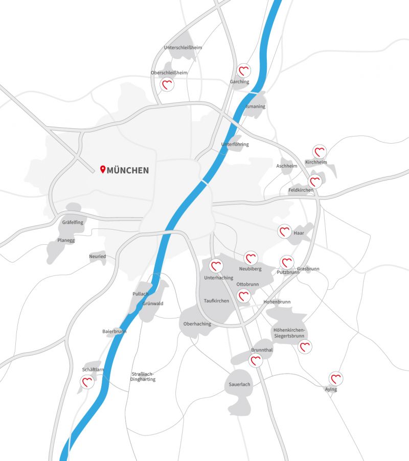 Karte Kindertageseinrichtungen