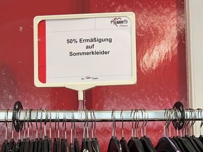 Jede Woche 50 Prozent auf eine neue Warengruppe – Klawotte Ottobrunn startet Rabattaktion
