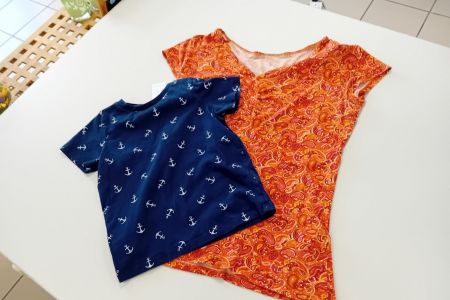 50 Prozent Rabatt auf T-Shirts und Röcke in der Klawotte Unterschleißheim