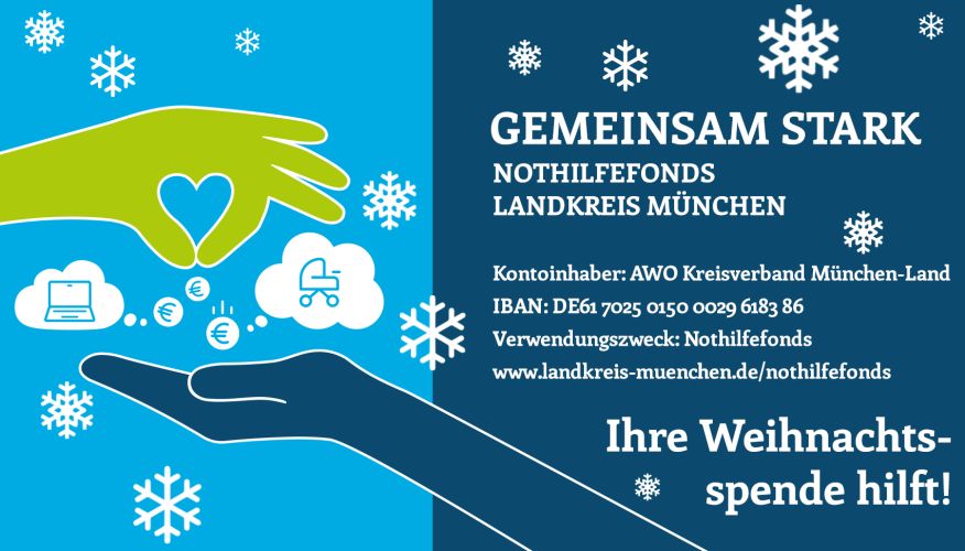 Nothilfefonds im Landkreis München: Kleine Hilfe mit großer Wirkung
