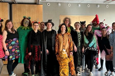 Fasching bei den Schlosskindern