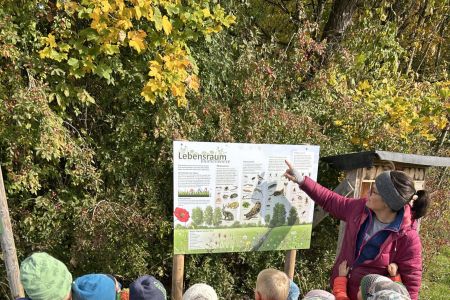 Die Wurzelzwerge übernehmen eine Blühpatenschaft