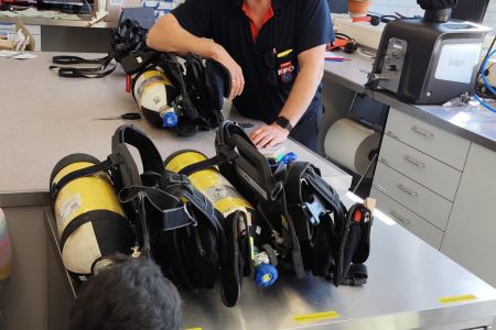 Kinderhaus Hand in Hand: Vorschulausflug zur Feuerwehr