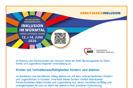 Kinder mit Verhaltensauffälligkeiten fördern und stärken – Vortrag am 14. Juni