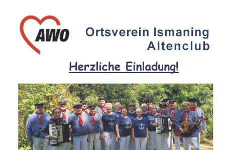 OV Ismaninger Altenclub: Besuch des Shanty-Chors „Isar-Möven“