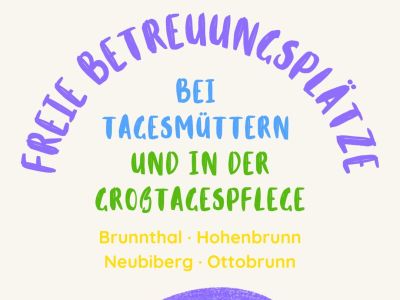 Freie Plätze in der Großtagespflege